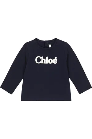 Chloé Chloé Kids Bebé - camiseta de algodón con logo