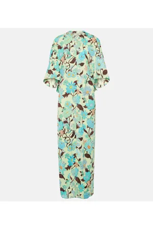Stella McCartney Vestido largo con capa