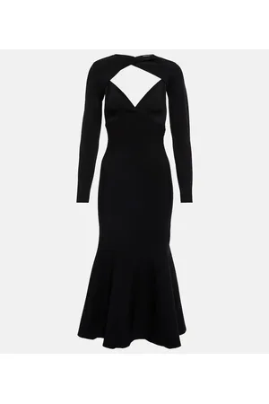 Roland Mouret Vestido midi de punto