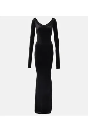 Rick Owens Vestido largo Slip de jersey