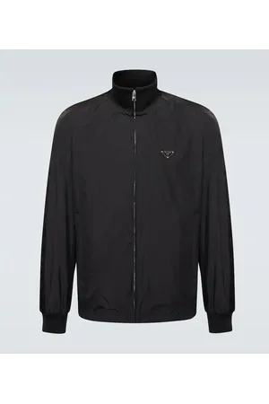 Prada Chaqueta de mezcla de seda