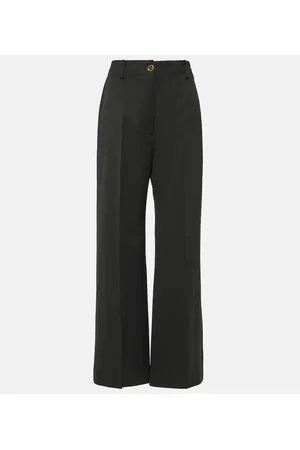 Patou Pantalones rectos de mezcla de lana