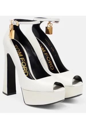 Tom Ford Sandalias Padlock de piel