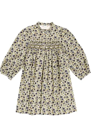 BONPOINT Vestido Tamsin de pana floral