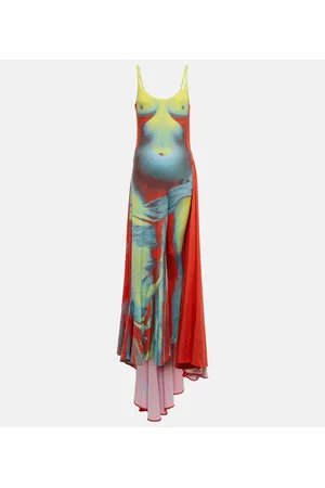 Y / PROJECT X Jean Paul Gaultier vestido largo Body Morph