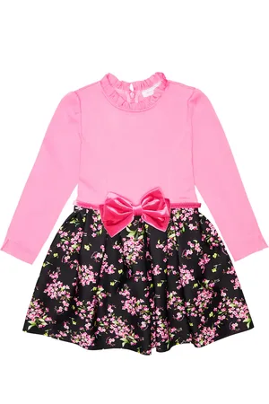 MONNALISA Vestido floral con volantes