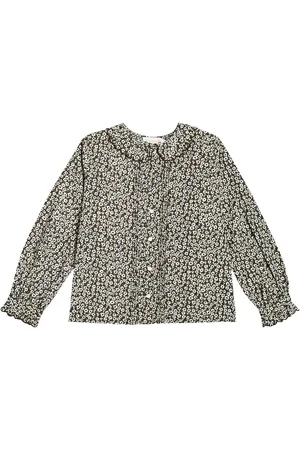 BONPOINT Camisa Dorina de algodón floral