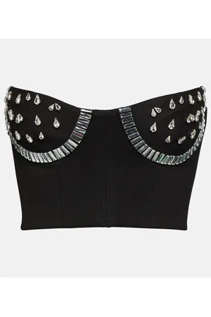 AREA Bustier adornado