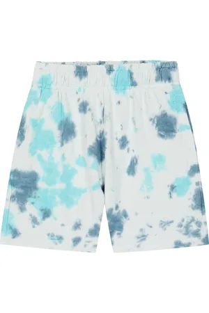 Molo Shorts Adian de algodón tie-dye