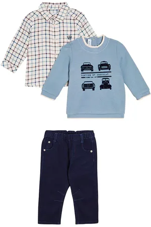 Tartine Et Chocolat Bebé - set de sudadera, top y pantalones