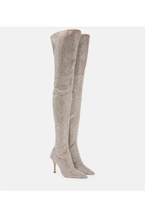 PARIS TEXAS Botas mosqueteresa adornadas