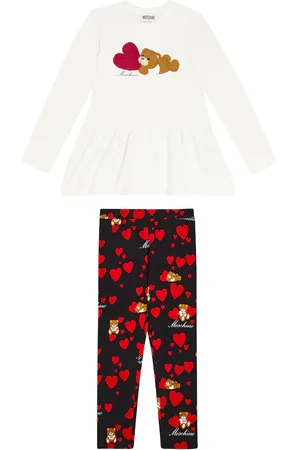 Moschino Set de vestido y leggings de algodón