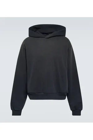 Acne Studios Sudadera en mezcla de algodón con logo