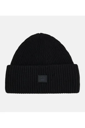Acne Studios Gorro Pana de lana acanalada