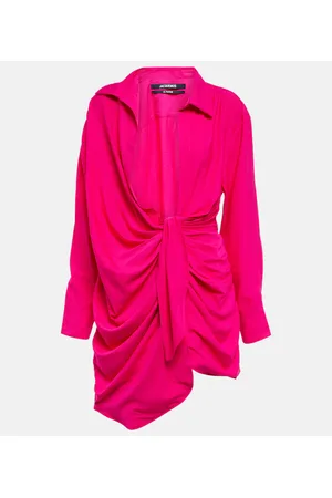 Jacquemus Vestido corto La Robe Bahia con lazada