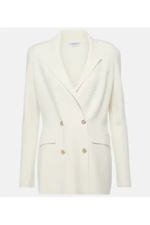 GABRIELA HEARST Chaqueta cruzada Bowen de lana virgen