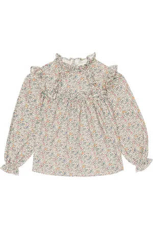 The New Society Blusa Katie de algodón floral