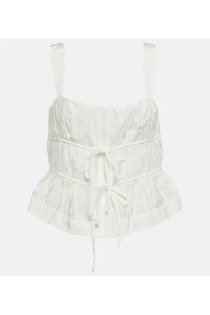 Simkhai Camisa Abilene con cordón