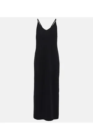 Jardin des Orangers Vestido midi de lana y cachemir