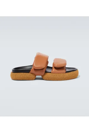 DRIES VAN NOTEN Sandalias de piel con plataforma