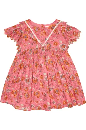 Louise Misha Vestido Siloe de algodón floral