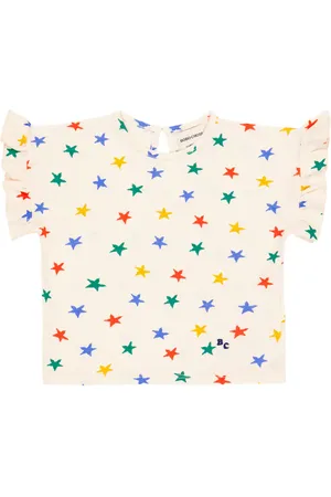 Bobo Choses Bebé - camiseta de algodón con volantes