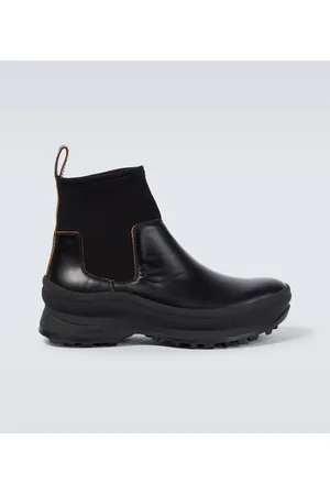 Jil Sander Botas Chelsea de piel