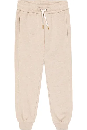 Chloé Chloé Kids Pantalones deportivos de algodón
