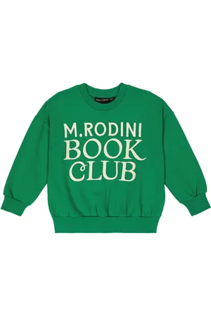 Mini Rodini Sudadera en jersey de algodón estampada