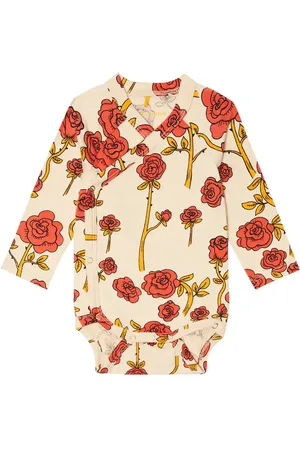 Mini Rodini Bebé - body de jersey floral