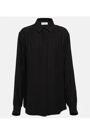 Saint Laurent Camisa de seda