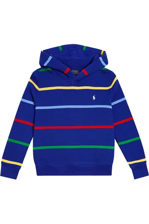 Ralph Lauren Sudadera en mezcla de algodón a rayas
