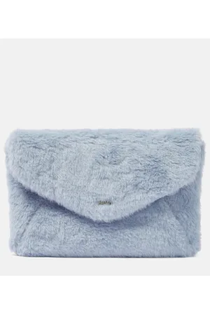 Max Mara Clutch de tejido Teddy