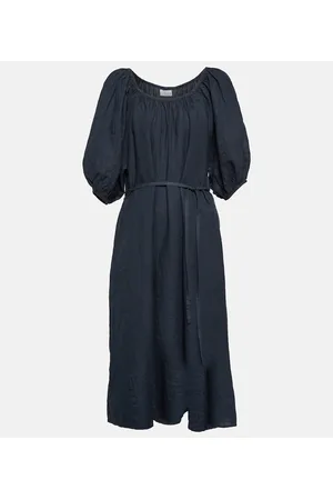 Velvet Vestido midi Elly de algodón