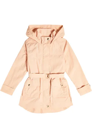 Chloé Chloé Kids Parka técnica con cinturón