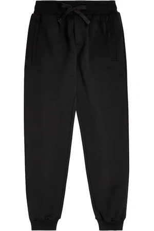 Dolce & Gabbana Pantalón deportivo de algodón con logo