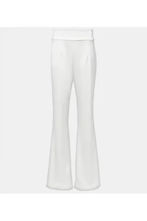GALVAN Pantalones de novia Sculpted de satén