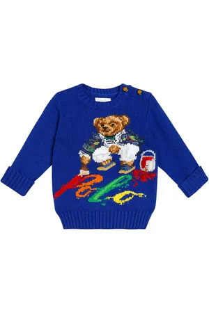 Ralph Lauren Bebé - jersey Polo Bear de algodón