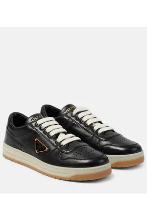 Prada Zapatillas Downtown de piel