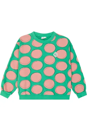 Jelly Mallow Sudadera Pink Dot de jersey de algodón