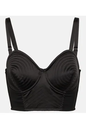 Jean Paul Gaultier Bustier de satén cónico