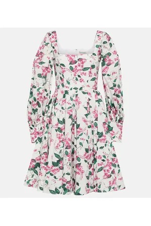 EMILIA WICKSTEAD Vestido corto Yasmina de algodón floral