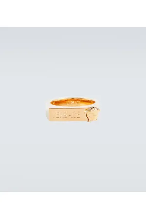 VERSACE Anillo con logo