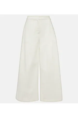 Jil Sander Jeans anchos de tiro alto