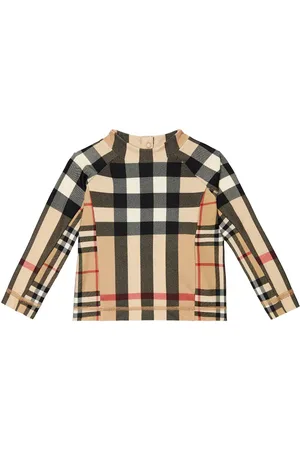 Burberry Bebé - protector de baño con Vintage Check