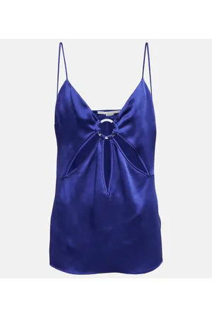 Stella McCartney Top con abertura