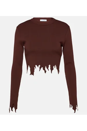 J.W.Anderson Crop top desgastado