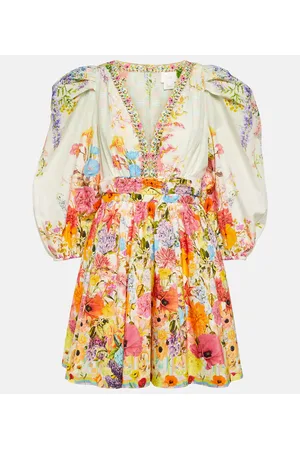 Camilla Vestido corto Sunlight Symphony