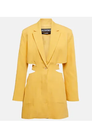 Jacquemus Vestido La Robe Bari en mezcla de lino