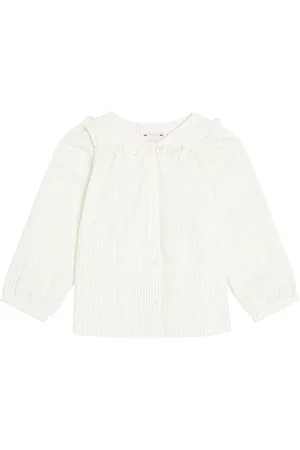 BONPOINT Blusa Charley de algodón a rayas